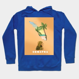 Sumatra Travel Map Hoodie